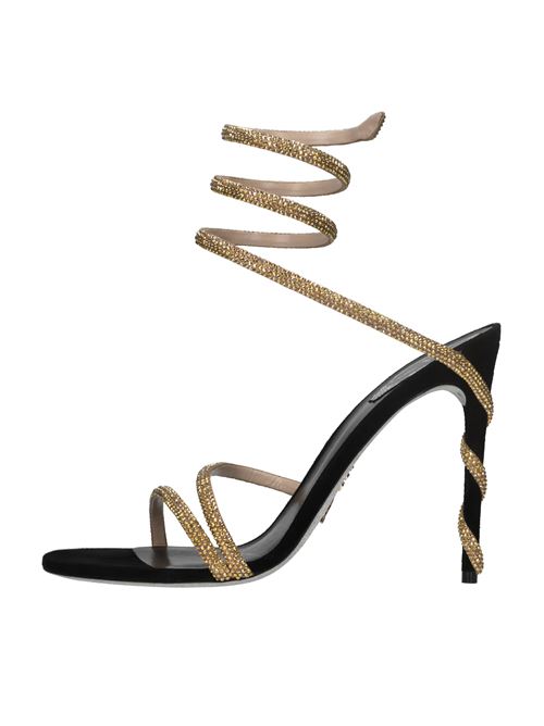 Sandali Margot in camoscio,raso e strass RENE CAOVILLA | C11339-105-R001V184 MARGOTORO